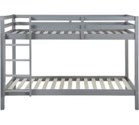 Unique Cama litera pino gris 90 x 190 cm