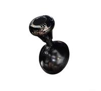Unique Car OneButton Start Rocker Cover con práctica integración de tableta de perfume (negro)