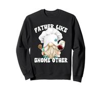 Unique Chief Cook GNOME Dad Saying For Men Funny Cooking Sudadera