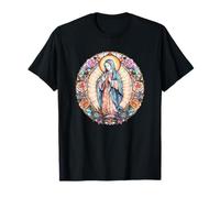 Unique Christian Mom Catholic Saint Pictures of Virgin Mary Camiseta