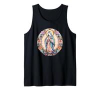 Unique Christian Mom Catholic Saint Pictures of Virgin Mary Camiseta sin Mangas