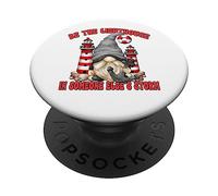 Unique Christian Saying For Women Be The Lighthouse GNOME PopSockets PopGrip Adhesivo