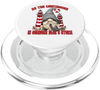 Unique Christian Saying For Women Be The Lighthouse GNOME PopSockets PopGrip para MagSafe