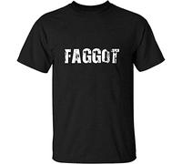 Unique Design Faggot Black ale's tee Mens Tshirt Size L