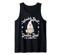 Unique Doctor GNOME For Men Funny Fathers Day Doctor Dad Camiseta sin Mangas