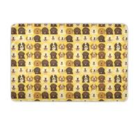 Unique Dogs Face - Cubrecolchón para cuna, tamaño extragrande, reutilizable, impermeable, lavable, para cuna, para bebé, 52 pulgadas de largo x 34 pulgadas de ancho