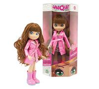 UNIQUE EYES - Sophia Fashion Doll, muñeca de Pelo Largo y pelirojo para peinar, con Look Moderno y Ojos Que te siguen, para niñas y niños Desde 3 años, 4 Modelos Diferentes, Famosa (MYM12300)
