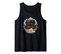 Unique Floral Boho Decor For Hippie Mom Women Flower Child Camiseta sin Mangas