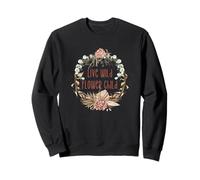 Unique Floral Boho Decor For Hippie Mom Women Flower Child Sudadera