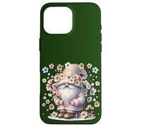 Unique Flower GNOME Graphic For Women and Men Floral Summer Carcasa para iPhone 16 Pro MAX