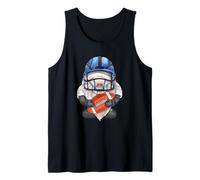 Unique Football GNOME with Helmet and Ball For GNOME Lover Camiseta sin Mangas