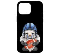 Unique Football GNOME with Helmet and Ball For GNOME Lover Carcasa para iPhone 16 Pro MAX