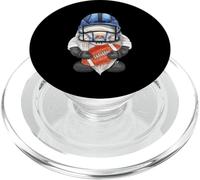 Unique Football GNOME with Helmet and Ball For GNOME Lover PopSockets PopGrip para MagSafe