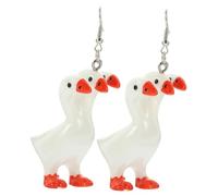 Unique Goose Decor Drop for Women Jewellery Lightweight Dangle Earrings
