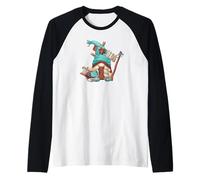 Unique Grandma Life GNOME Graphic For Women Funny Laundry Camiseta Manga Raglan