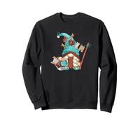 Unique Grandma Life GNOME Graphic For Women Funny Laundry Sudadera