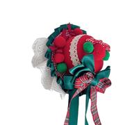 Unique Hair Accessories - Pinza para el pelo inspirada en Lolitas con encaje suave y perlas sintéticas, tocado suave y cómodo hecho a mano