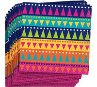 Unique Industries 73441 Boho Fiesta - Servilletas para bebidas, 24 unidades