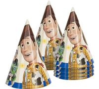 Unique Industries Disney Toy Story 4 Movie Paper Party Hats - 8 per Package