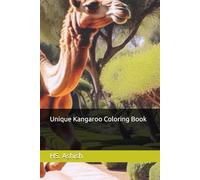 Unique Kangaroo Coloring Book