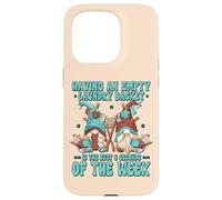 Unique Laundry Saying For Women and Men Funny GNOME Graphic Carcasa para iPhone 15 Pro