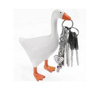 Unique Magnetic Key Holder 3d Goose Key Rack Resin Duck Statue Home Storage