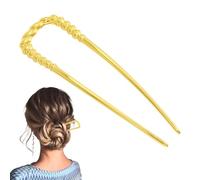Unique Metal Hair Clips for Women, French Hair Clips for Girls, Elegant Hair Forks for Hairstyles, Durable Clips for Daily Life, Travel, Prom, Dating, and Special Occasions with 5.12x1.5 Inches