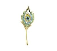 Unique Metal Peacocks Pin With Fashionable Design Alloy Formal Evening Accessory Suitable For Parties And Office Use Formal Occasion Brooch