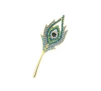 Unique Metal Peacocks Pin With Fashionable Design Alloy Formal Evening Accessory Suitable For Parties And Office Use Formal Occasion Brooch