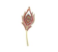 Unique Metal Peacocks Pin With Fashionable Design Alloy Formal Evening Accessory Suitable For Parties And Office Use Formal Occasion Brooch