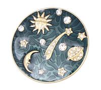 Unique Milky Way Sun Moon Alloy Brooch Clip Dresses Stylish Jewelry for Ladies