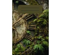 Unique notebook for a watch enthusiast: 200 grid pages, 6x9 inch size, magical forest notepad One of any cover designs
