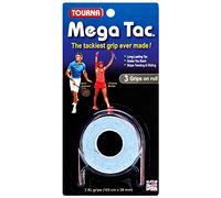 Unique Overgrip Mega TAC 3er - Mango de Raqueta de Tenis, Color Azul, Talla Standard