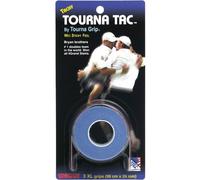 Unique Overgrip Tourna TAC 3er - Mango de Raqueta de Tenis, Color Azul, Talla Standard