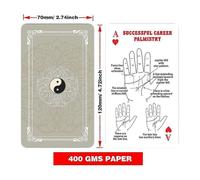 Unique Palmistry Fortunes Telling Playing Cards Antique Oracles Deck for Self-Discovery Fun Game Home Party Present for Palmistry Lovers