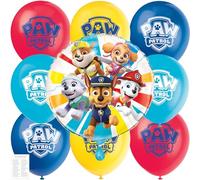Unique Paquete de globos de Paw Patrol - Globos temáticos de la Patrulla Canina de látex y papel de aluminio, con lista de verificación, decoraciones de fiesta de cumpleaños de Paw Patrol, con