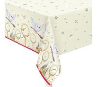 Unique- Harry Potter Mantel de Papel-2,13 m x 1,37 m-Fiesta, sólido, Multicolor, 83.9 x 54 inch (Rectangular) (23563)