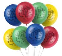 Unique- Harry Potter Globos Latex-30 cm-Fiesta Pack de 8, Multicolor, Talla única (23585)
