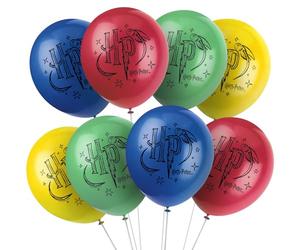Unique Party 23585 - Globos Latex - 30 cm - Fiesta de Harry Potter - Pack de 8