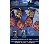 Unique Party 59081 Kit de Decoración de Harry Potter Conjunto de 7, Multicolor, Talla Única