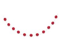 Unique Party 63373 - Guirnalda con Bolas en Forma de Panal - 2,1 m - Rojo