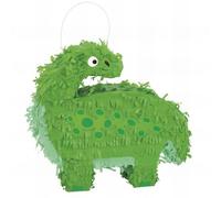 Unique Party 73892 - Minipiñata de dinosaurio para decoración, 20 cm