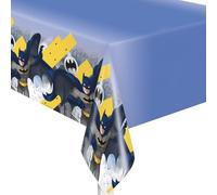 Unique Party 77513 Batman Mantel de plástico, 2,1 m x 1,4 m