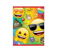 Unique Party - Bolsas de Regalo - Diseño de Emoji Arcoíris - Paquete de 8 (79443) , color/modelo surtido