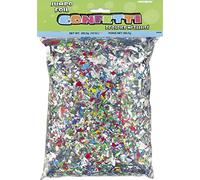 Unique Party- Confetti metálico, Multicolor, 280 gr (9069) , color/modelo surtido