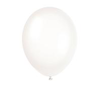Unique Party - Globos de Látex - 30 cm - Color Transparente - Paquete de 10 (80011)