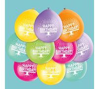 Unique Party- Globos, Multicolor (56032) , color/modelo surtido