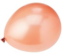 Unique Party - Globos Perlados de Látex - 30 cm - Color Oro Rosa - Paquete de 8 (80093)