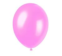 Unique Party - Globos Perlados de Látex - 30 cm - Color Rosa - Paquete de 8 (80062)