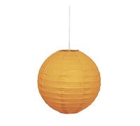 Unique Party- Linterna de papel redonda, Color naranja, 25 cm (64246)
